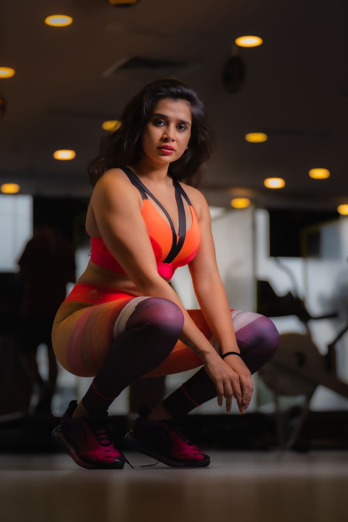 Sneha after her 12 week transformation