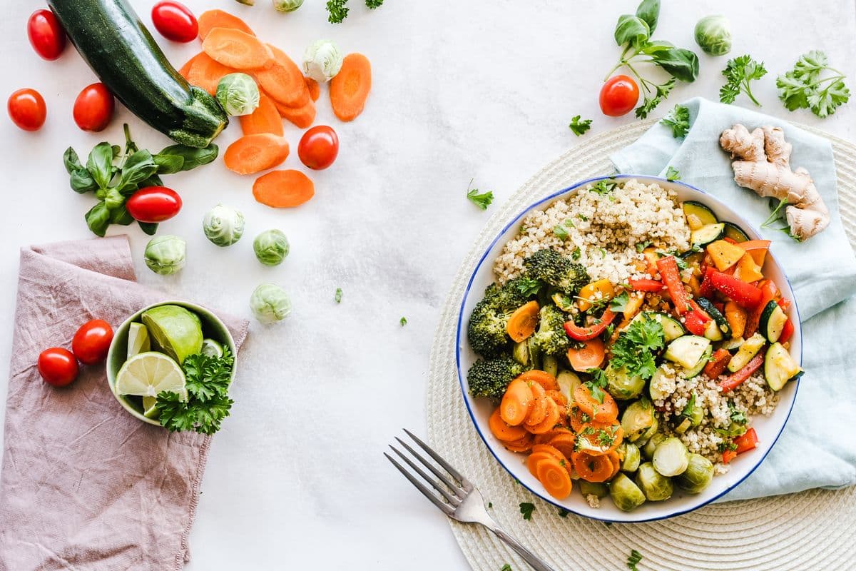 Healthy Indian meal prep bowls